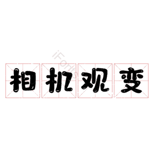 相机观变