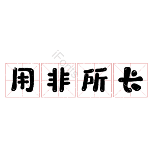 用非所长