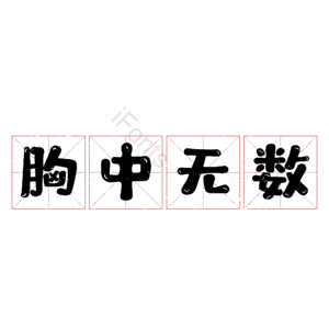 胸中无数