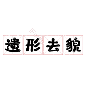 遗形去貌