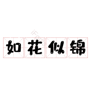 如花似锦