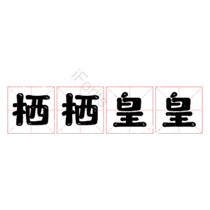 栖栖皇皇