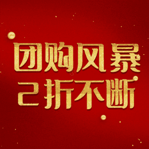 团购风暴2折不断