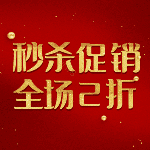 秒杀促销全场2折