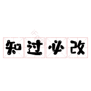 知过必改