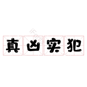 真凶实犯