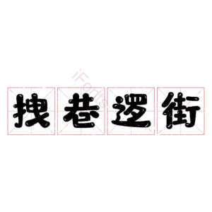 拽巷逻街