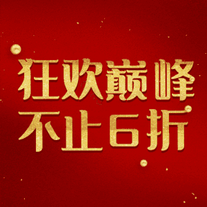 狂欢巅峰不止6折