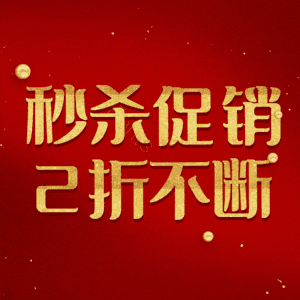 秒杀促销2折不断
