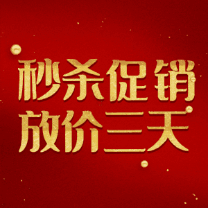 秒杀促销放价三天